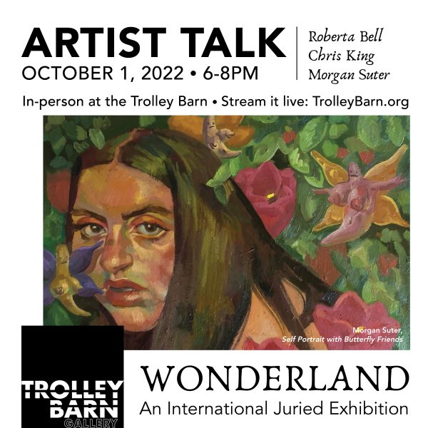 First In-Person Artist Talk at the Trolley Barn Gallery!