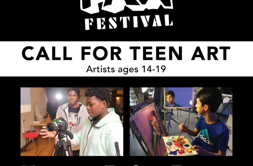 Call for Teen Art: Film, 2D & 3D Art for the PKX Festival